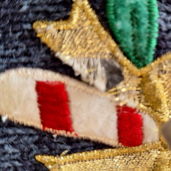 Heirloom Collectibles women's vintage Christmas sweater vest. - Picture 8 of 8